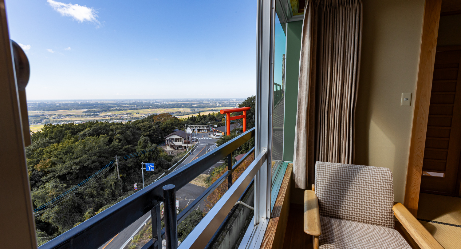 和室14畳パノラマビュー露天風呂付