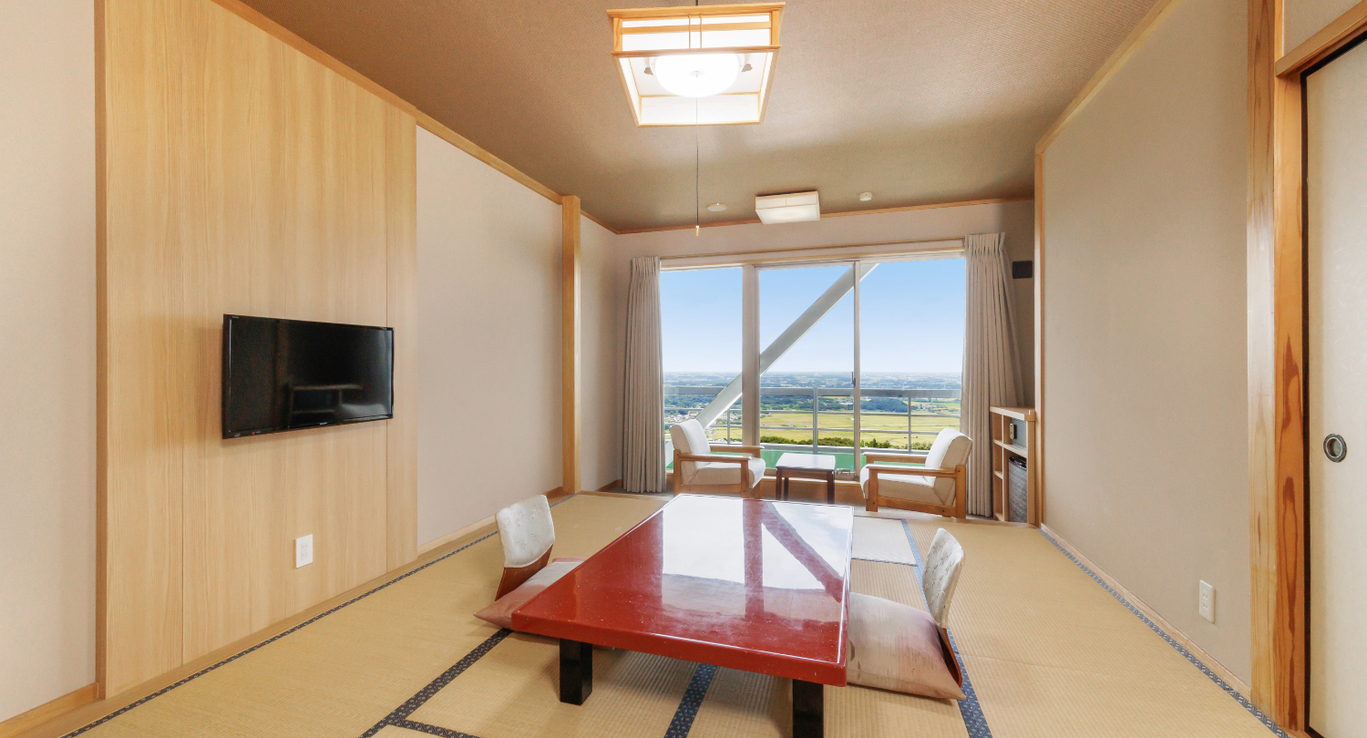 和室10畳パノラマビュー