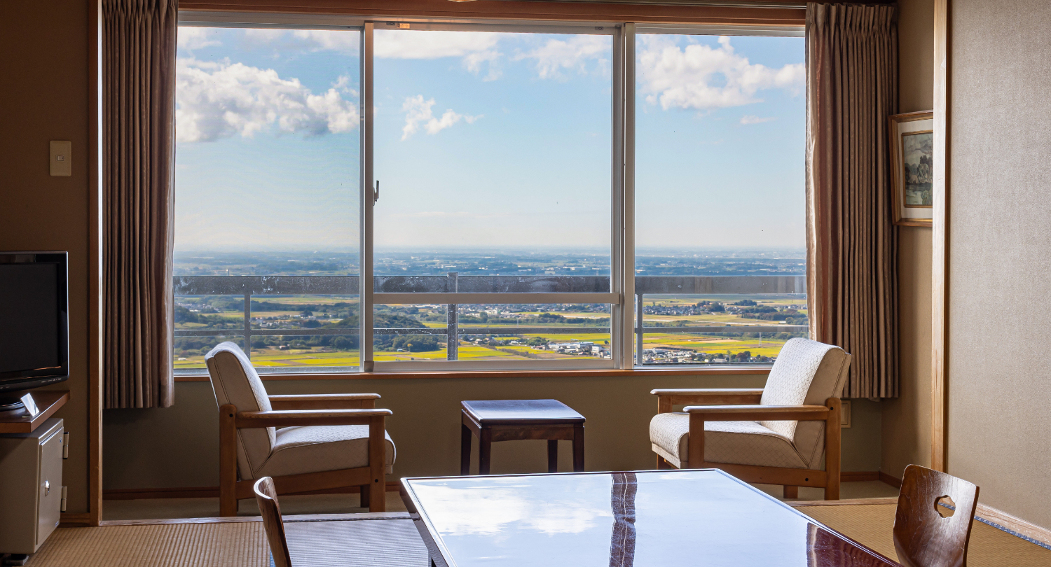 和室10畳パノラマビュー