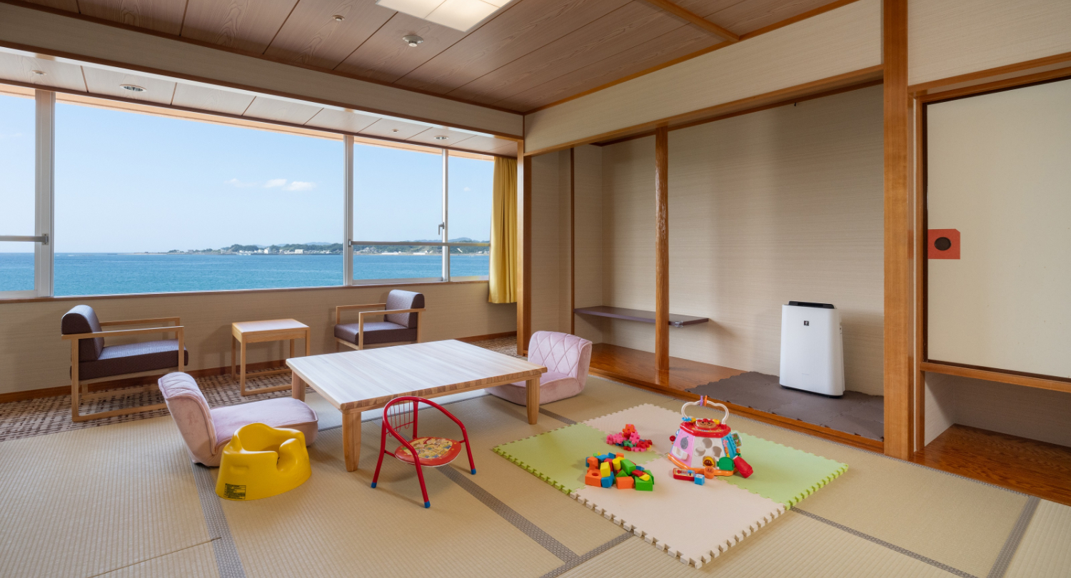 『Welcome Baby住宿設施』認證的日式客房