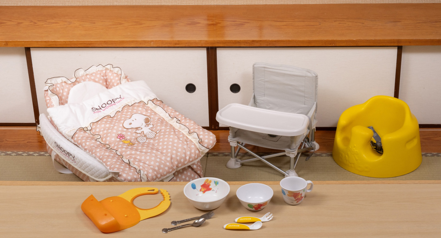 『Welcome Baby住宿設施』認證的日式客房