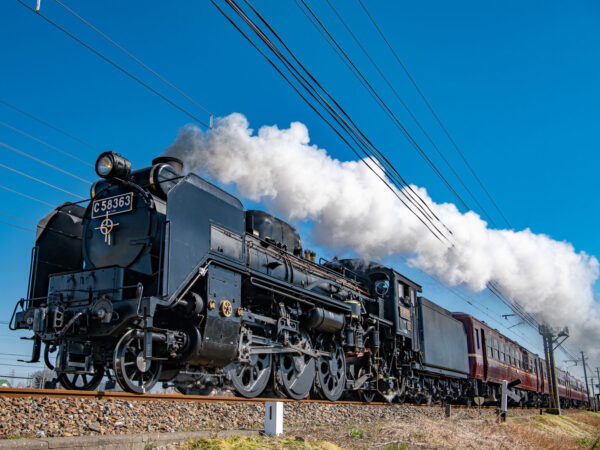 The closest steam locomotive to the city center! Enjoy Chichibu and Nagatoro on the SL Paleo Express!