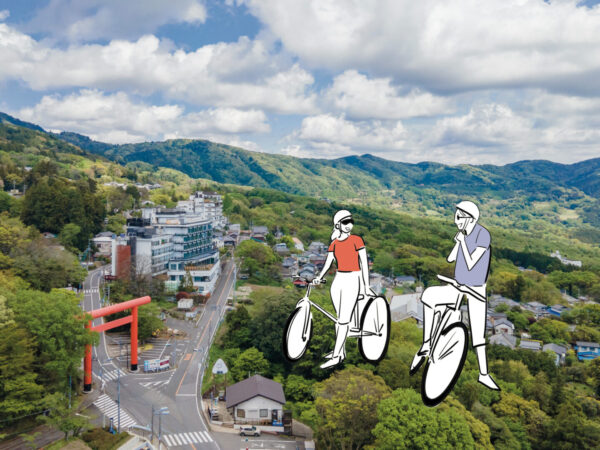 サイクリングを楽しむ