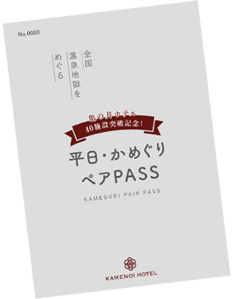 「平日・かめぐりペアPASS」とは