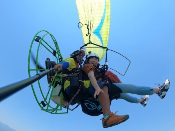 ~モーターパラグライダー体験~びわ湖の空をお散歩！