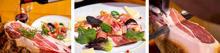 生ハム料理