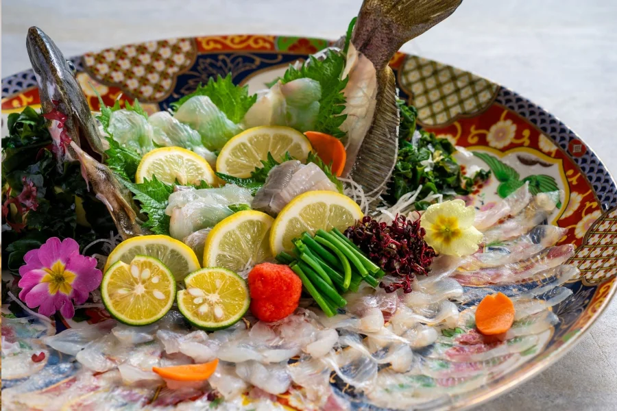 【特別会席】ブランドひらめ「笠戸ひらめ」と高森和牛の饗宴