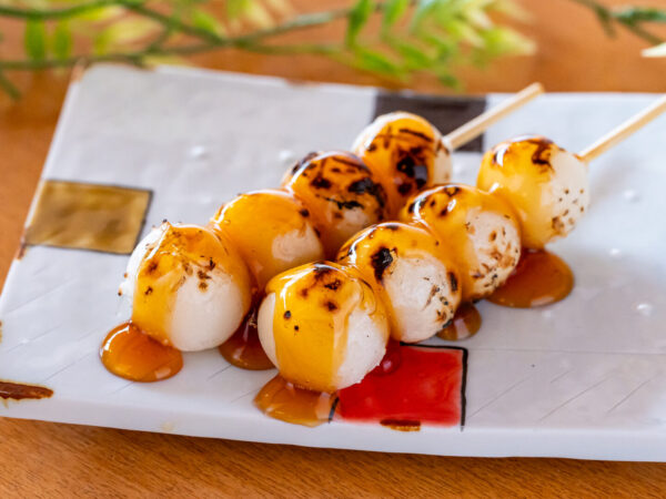 奥日光で焼き団子体験♪