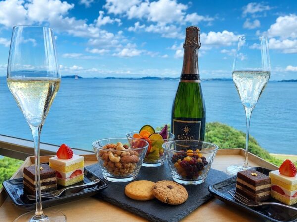 【アフタヌーンティー付プラン】瀬戸内の海を眺めながら、とっておきの午後を