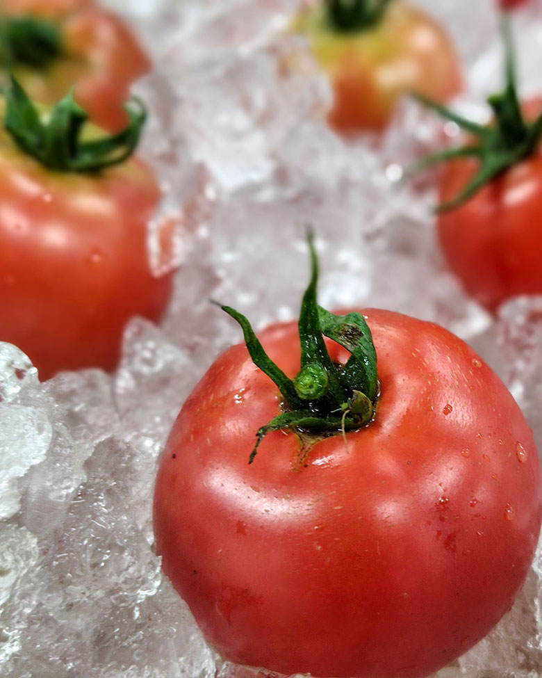 Chilled tomatoes