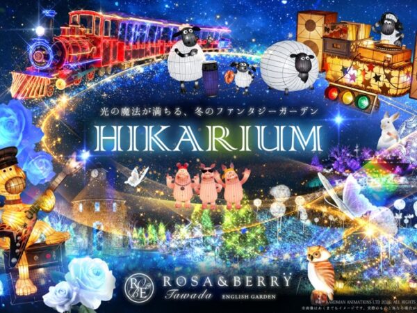 関西最大の自然派イルミネーション～ローザンベリー多和田～