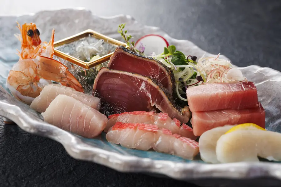 【極致會席料理】燒津南方黑鮪魚豪華七品拼盤與國產牛頂級會席料理