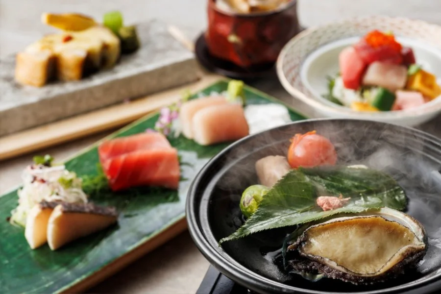 【土地の恵み会席】焼津ミナミマグロの深き味わいに感謝、海の幸を堪能