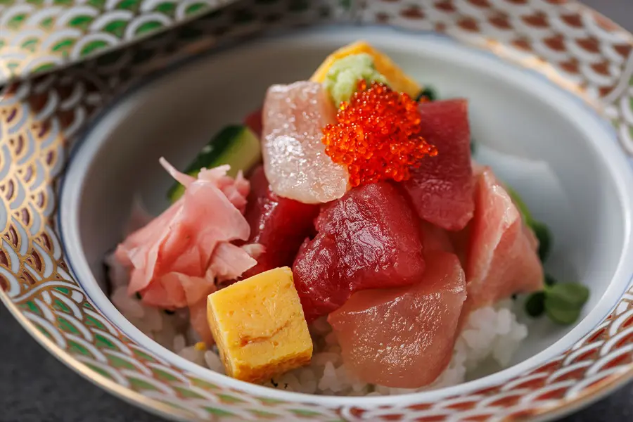 【土地の恵み会席】焼津ミナミマグロの深き味わいに感謝、海の幸を堪能