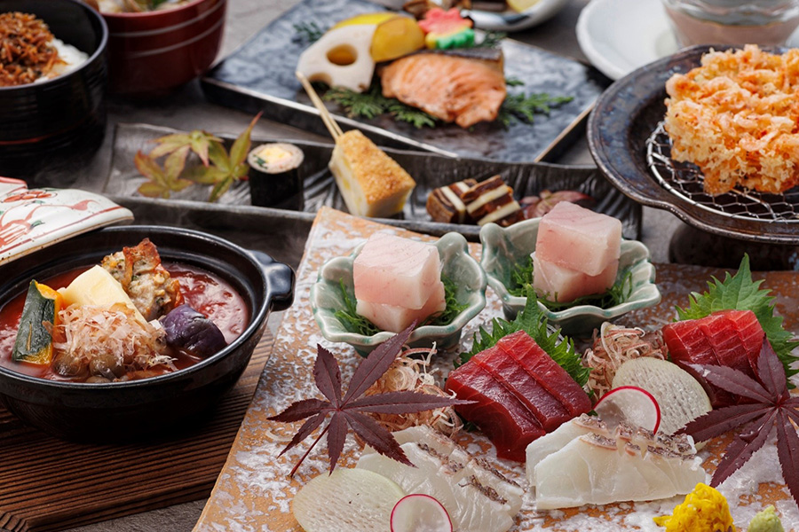 【季節の会席】訪れる季節を感じて、静岡の旬の食材を味わう「9月～11月」