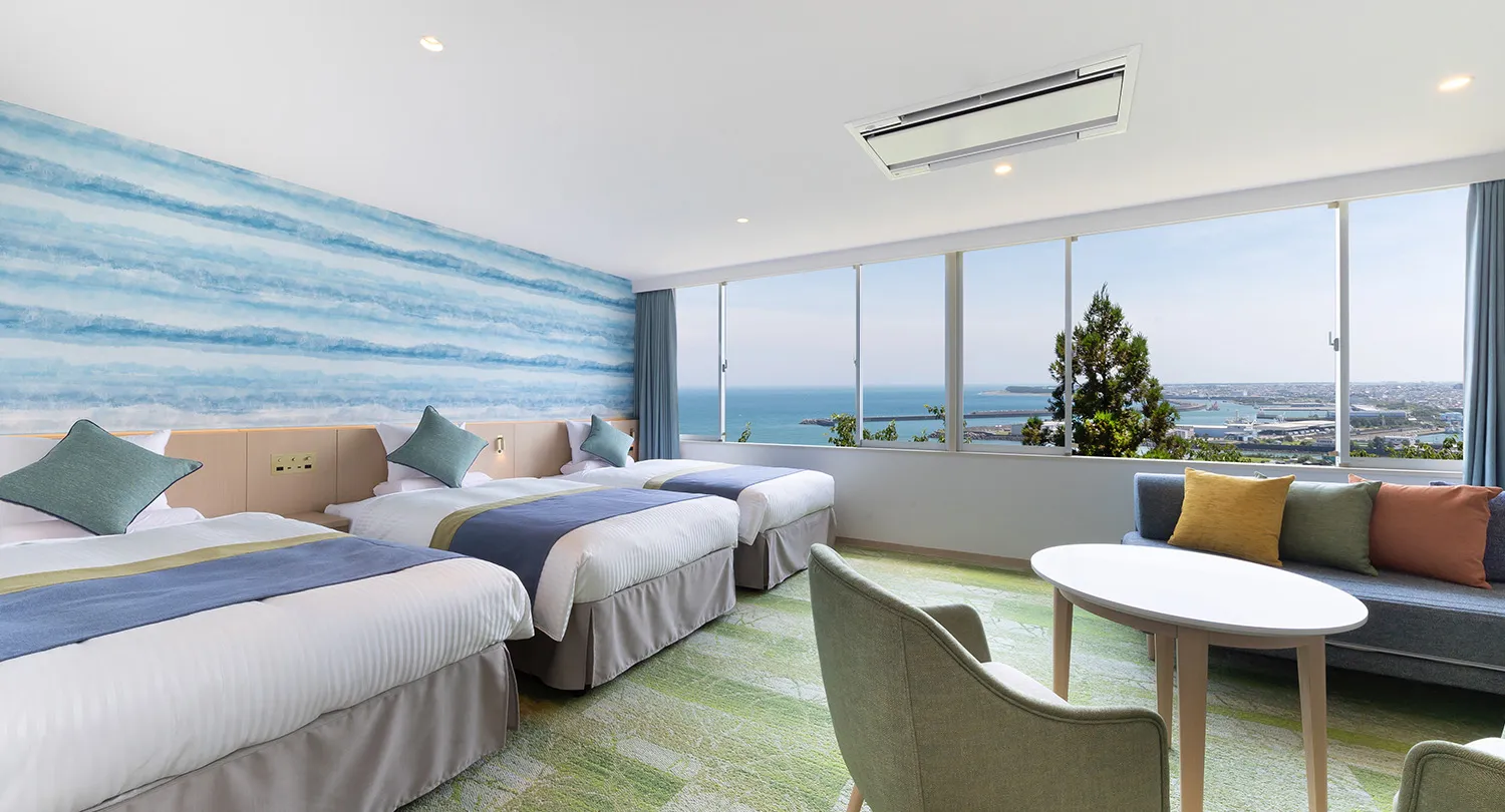 [Ocean View] Deluxe Family Room (with bath)