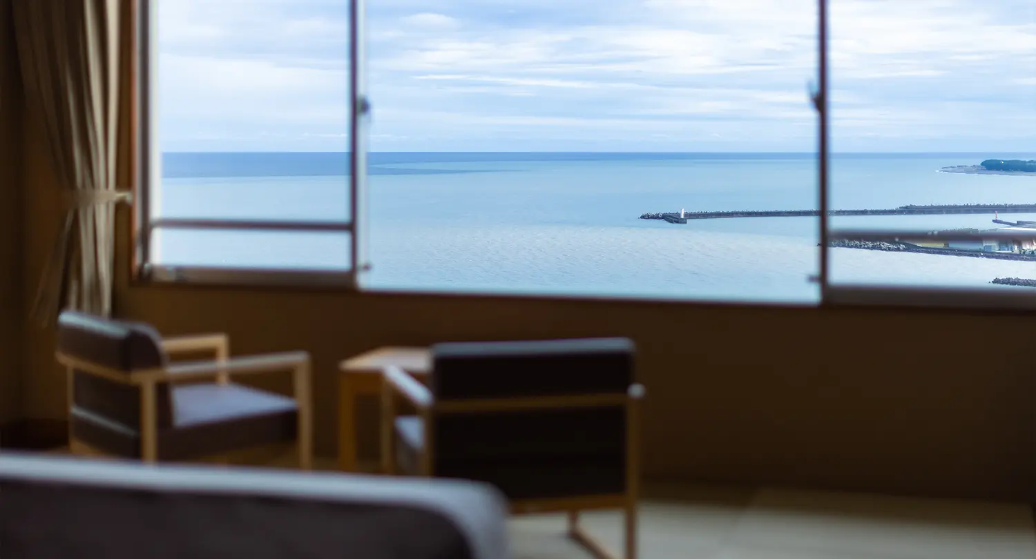 【オーシャンビュー】和室ツインルーム（シャワーブース付）