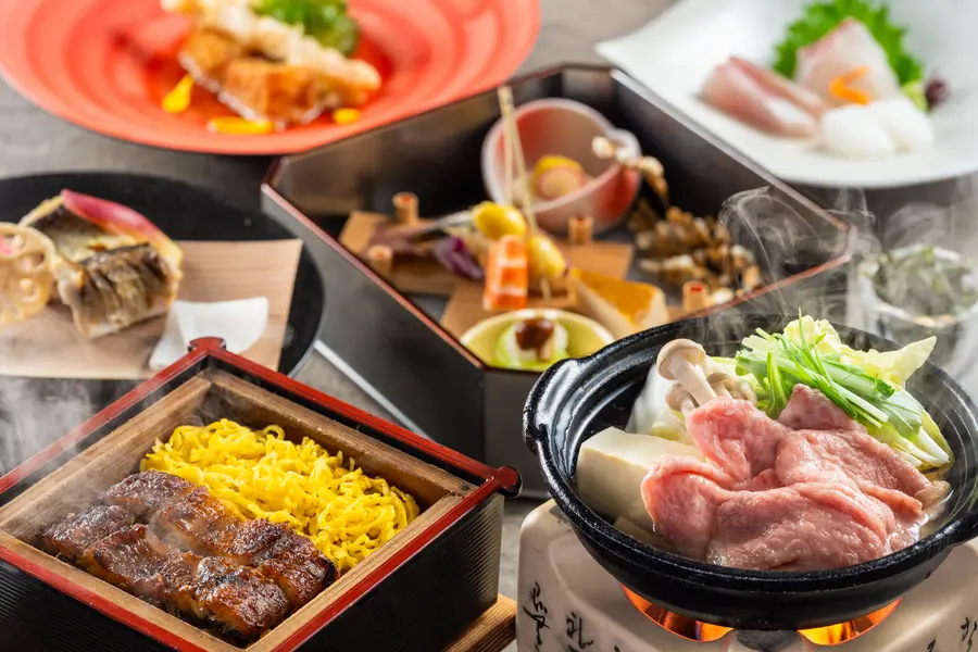 [The Bounty of the Land Kaiseki Course] The Entire Kaiseki Course