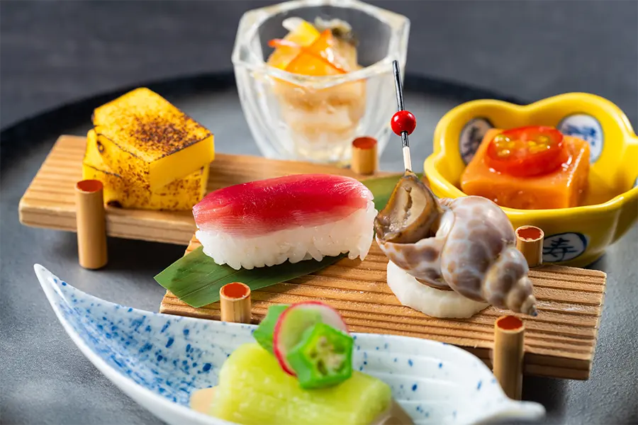 【土地の恵み会席】前菜