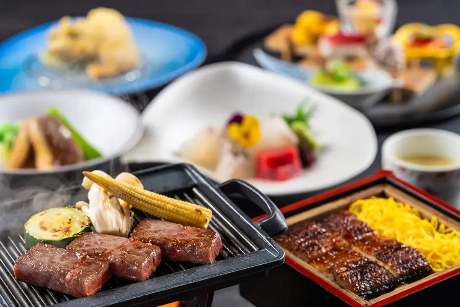 [The Bounty of the Land Kaiseki Course] The Entire Kaiseki Course