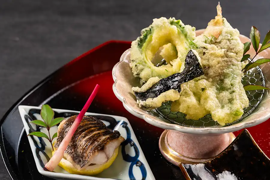 【季節の会席】焼き物 揚げ物（6月～8月）