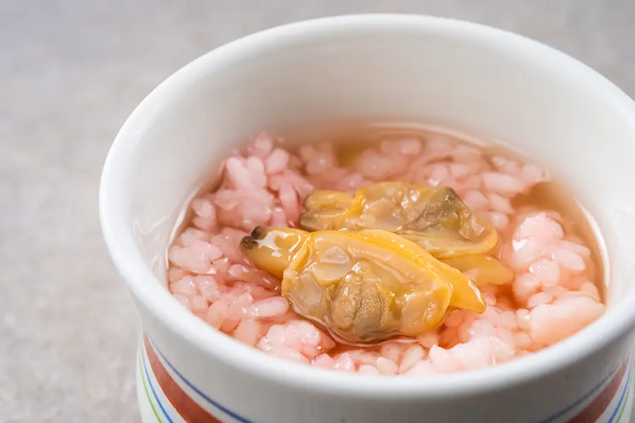 【季節の会席】有明産あさりげの茶碗蒸し