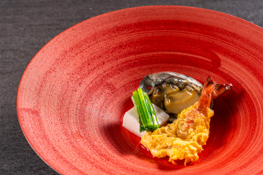 【特別会席】えぞ鮑の柔らか煮