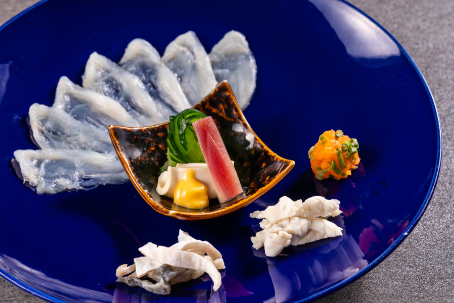 【特別会席】河豚昆布〆